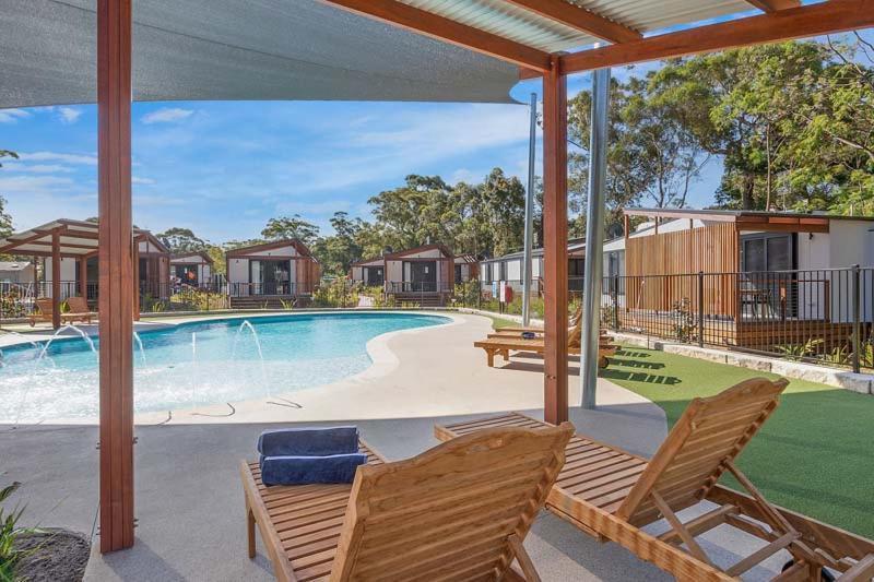 Reflections Jimmys Beach - Holiday Park Hawks Nest Bagian luar foto